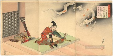 日本歴史教育が日本からの教訓 2 豊原周信 Oil Paintings
